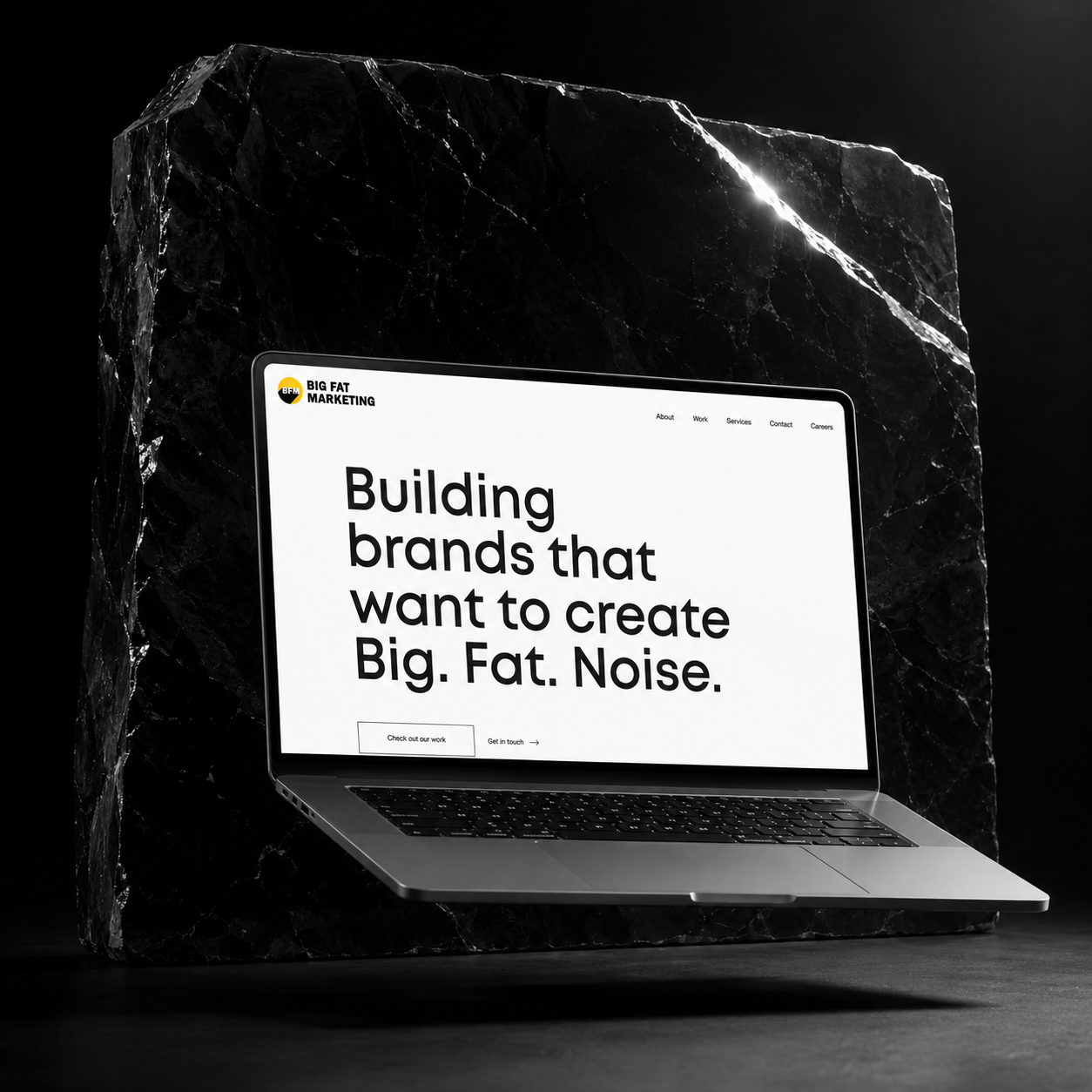 Big Fat Marketing, Marketing agency website project by GAP3
