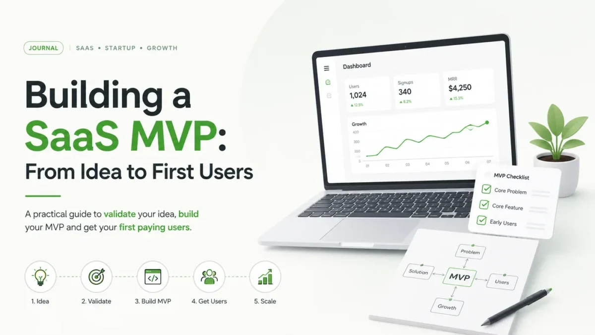 Building a SaaS MVP: From Idea to First Users