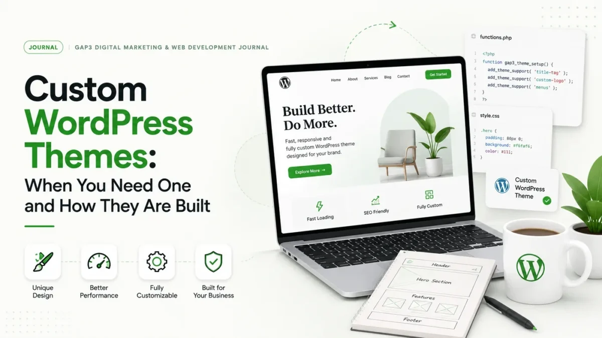 Custom WordPress Themes: When You Need One and How They Are Built