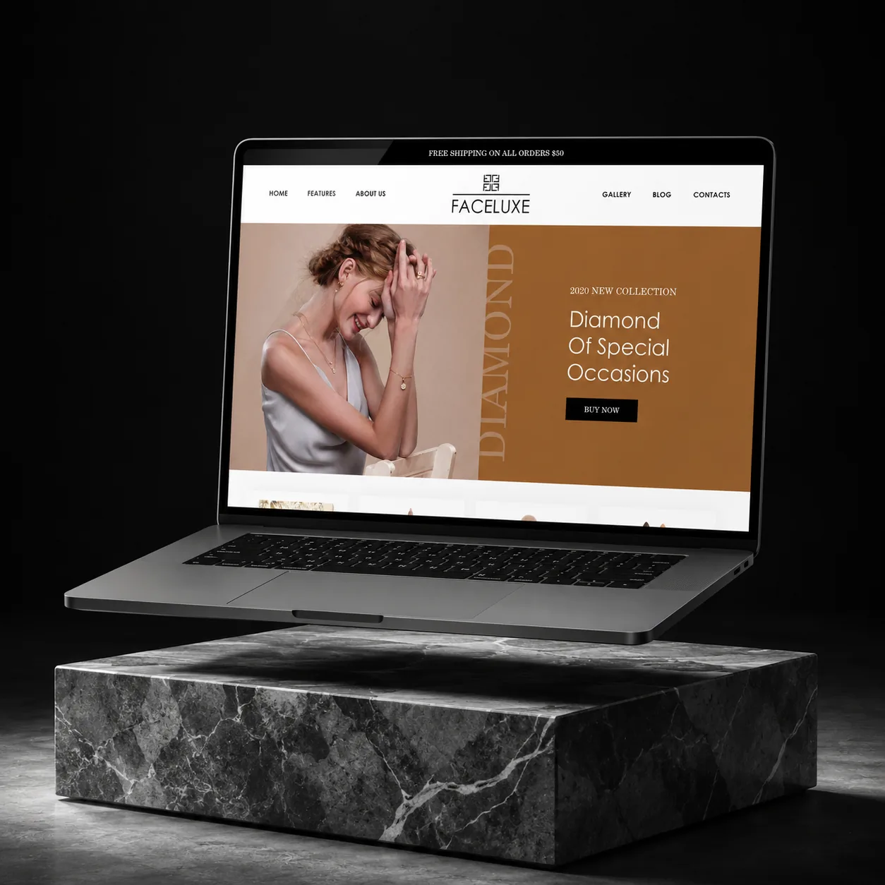 Faceluxe, E-commerce project by GAP3