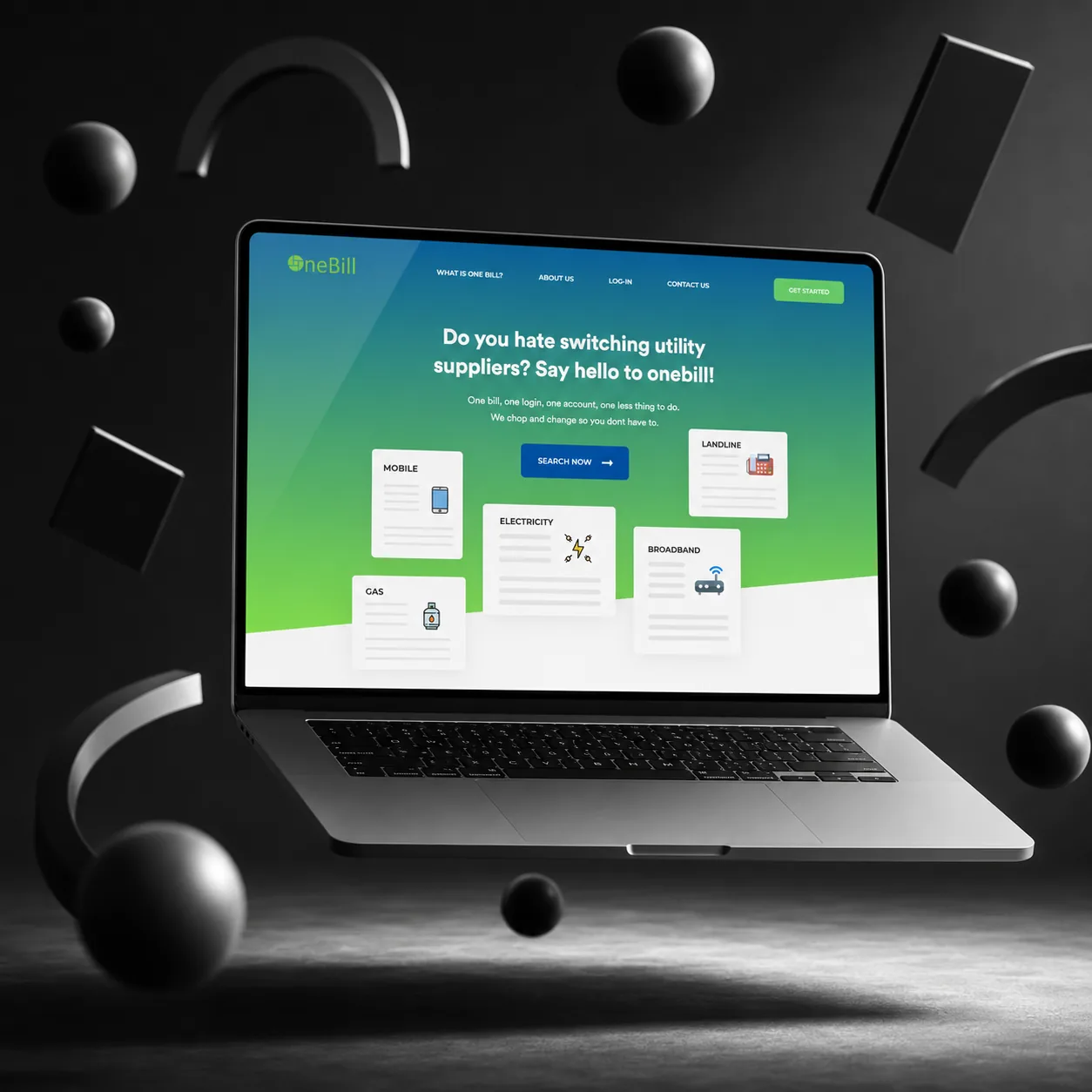 One Bill, Fintech App project by GAP3