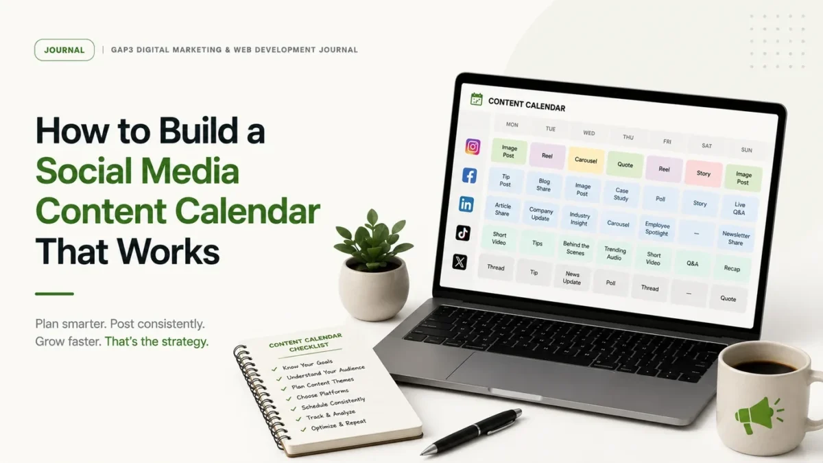 How to Build a Social Media Content Calendar That Works