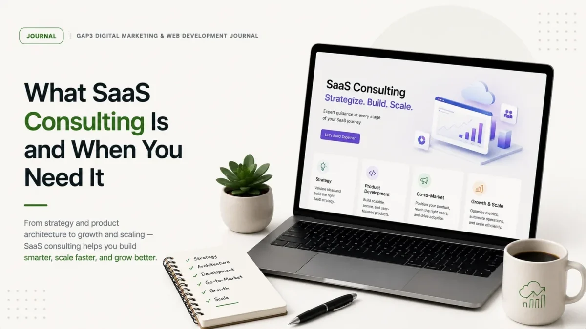 What SaaS Consulting Is and When You Need It